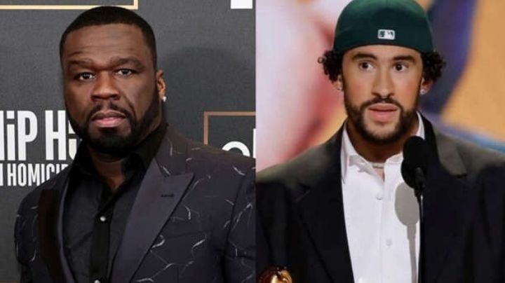 ¿50 Cent defendió a Bad Bunny?; esto le hicieron al reguetonero durante su discurso