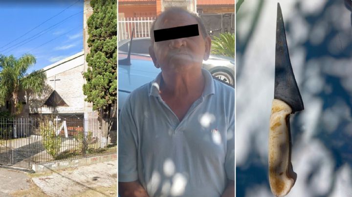 Sacerdote impide feminicidio en plena misa; después de dar la comunión, se vistió de "héroe"