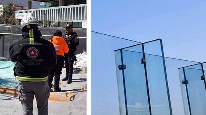 Vidrio de Soriana le cae a joven; lo aplasta y muere