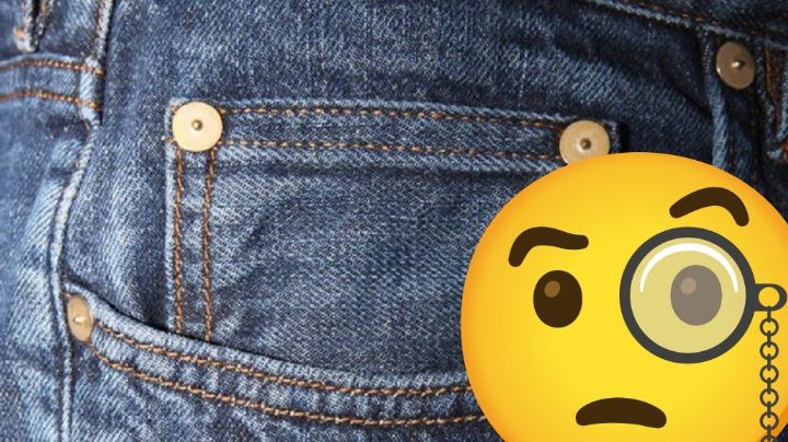 ¿Para qué sirve la pequeña bolsa delantera del pantalón de mezclilla?; no es para la feria