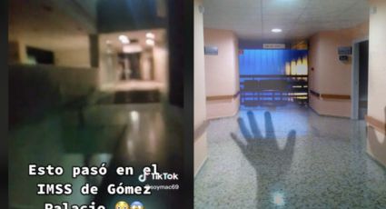 Captan fantasma en clínica del IMSS de Durango | VIDEO