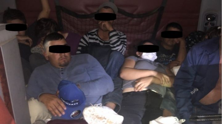 Perro descubre a 29 indocumentados en camarote de tractor en carretera I-35