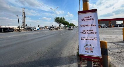 Cerrarán 60 días tramo de la Avenida César López de Lara para remediar brotes de aguas negras