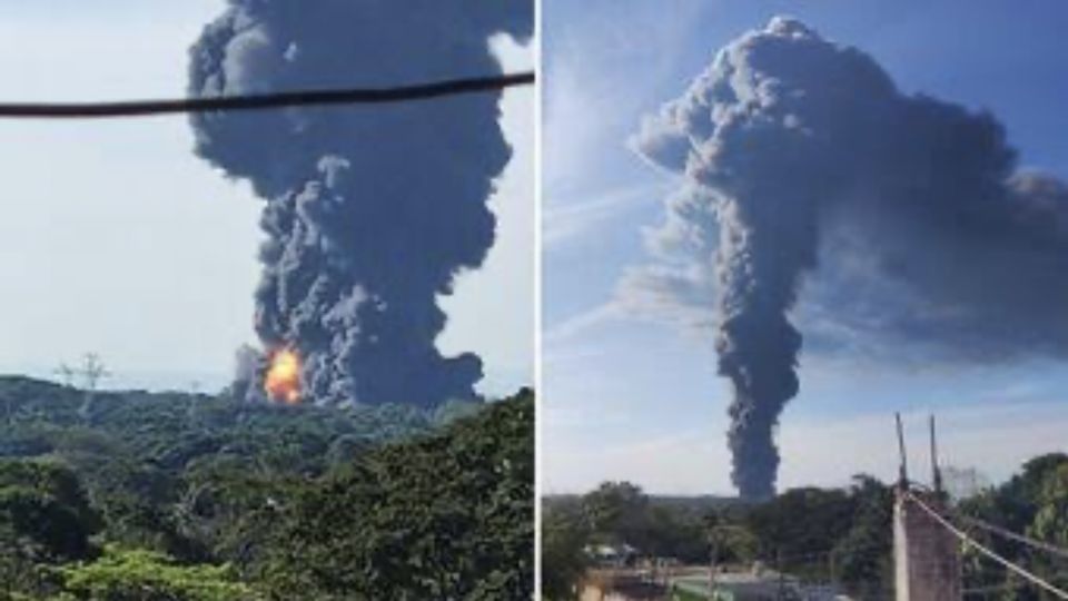 En ambos lugares, destinados como depósito de hidrocarburos, las cortinas de humo pudieron verse a varios kilómetros de distancia