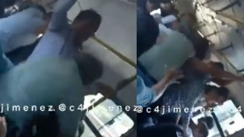 Copiando la escuela de Adame, el usuario se encarnizó en tremenda batalla, todo porque no lo dejaron pasar