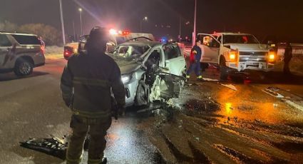 Tres jóvenes graves por accidentes en libramiento Cuatro Vientos de Laredo, Texas