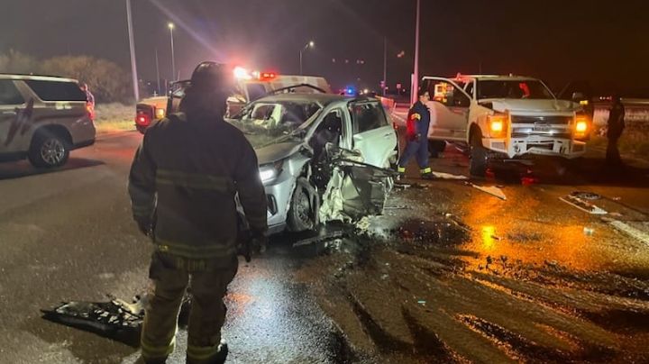 Tres jóvenes graves por accidentes en libramiento Cuatro Vientos de Laredo, Texas