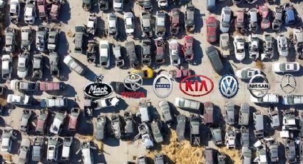 Refacciones de auto: los vehículos que más encuentras en los yonkes