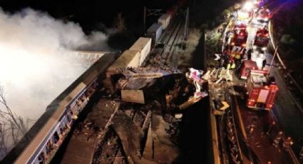 Trágico choque de trenes en Grecia deja 16 muertos y 85 heridos