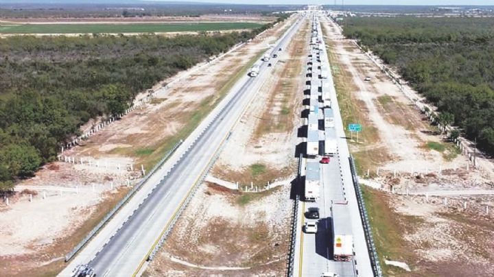 Exigen poner fin al ‘atorón’ en la Carretera Monterrey-Nuevo Laredo