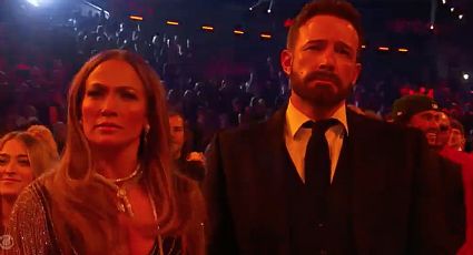 Grammy 2023: a Ben Affleck lo sigue "agotando" JLo; no podía ni con su alma | VIDEO