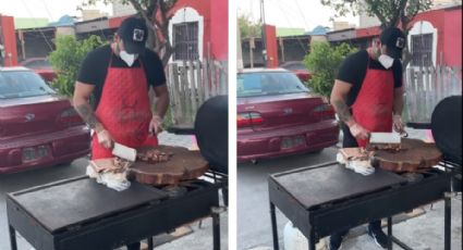 'Taquero longaniza' alborota las redes sociales en Reynosa | VIDEO