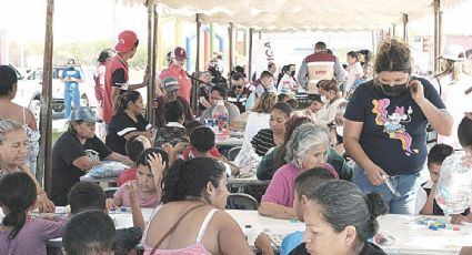 Brigada beneficia a familias de Valles Elizondo  | FOTOS