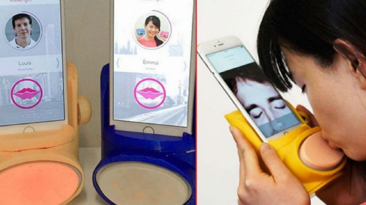 Kissenger, el dispositivo que envía besos, tan realista que asusta; así funciona