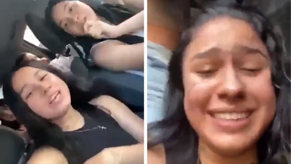 Los jóvenes terminaron volcados en una carretera en Colombia; transmitían en vivo en la red social.