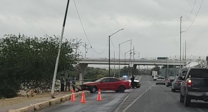 Choque frente al CITEV se registra por distracción al volante