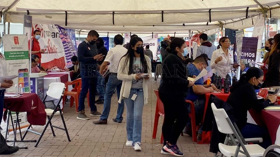 Feria del empleo 2023 en el Centro Cívico Carlos Cantú Rosas