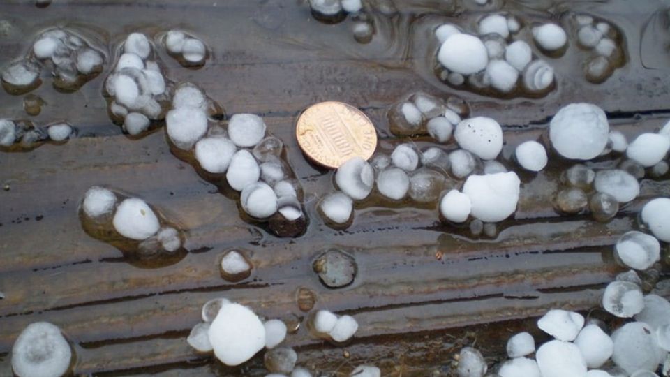 El año pasado se registró caída de granizo en Nuevo Laredo