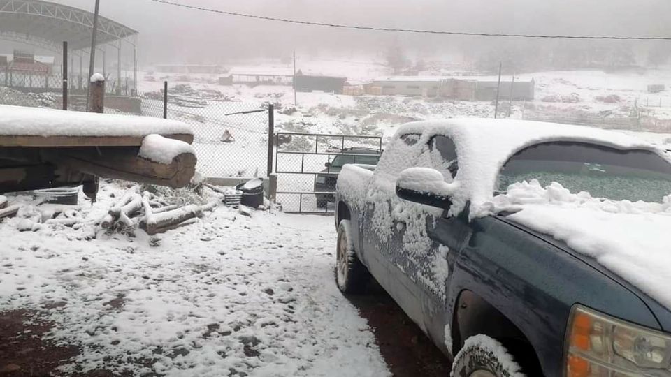 Nevadas al norte de México