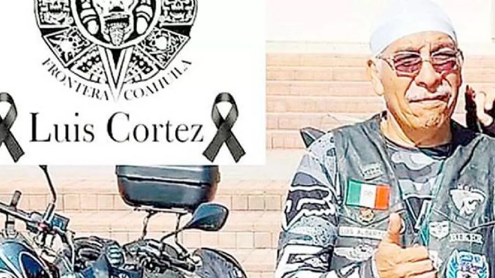 Abuelito motociclista muere al chocar con un coyote