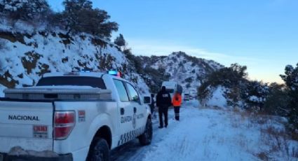 Reportan nevada en Sonora; suspenden clases por clima y cierran carreteras