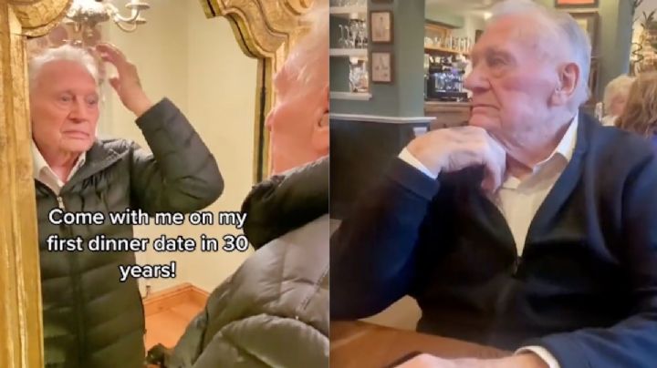 Abuelito tiene primera cita en más de 30 años; se lleva dolorosa decepción | VIDEO