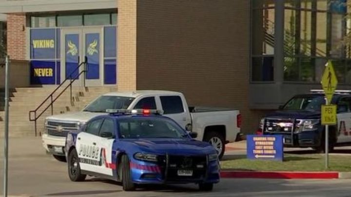 Tiroteo en preparatoria de Texas deja dos heridos