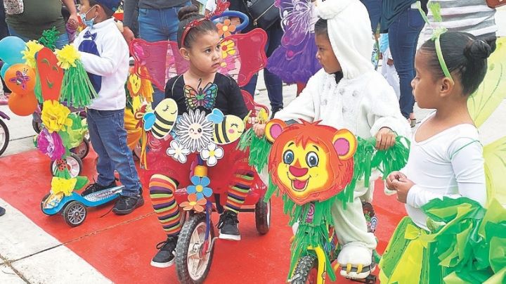 Ya esta aquí la primavera y escuelas de Nuevo Laredo se llenan de color