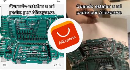 AliExpress: cliente compra una caja de herramientas y recibe increíble estafa | VIDEO