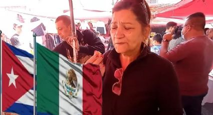 Cubana llora al conocer un tianguis mexicano y ver todo lo que hay | VIDEO