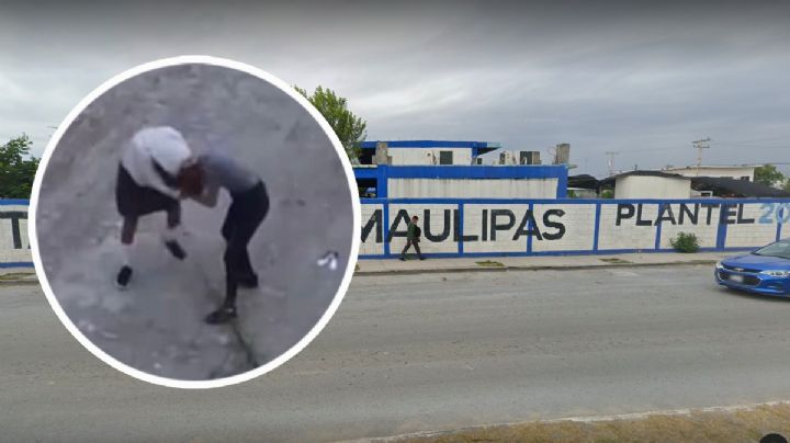 Noquean a estudiante de Matamoros y graban pelea con dron