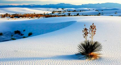 No es nieve, son las espectaculares Dunas de Yeso, a solo 4 horas de Nuevo Laredo