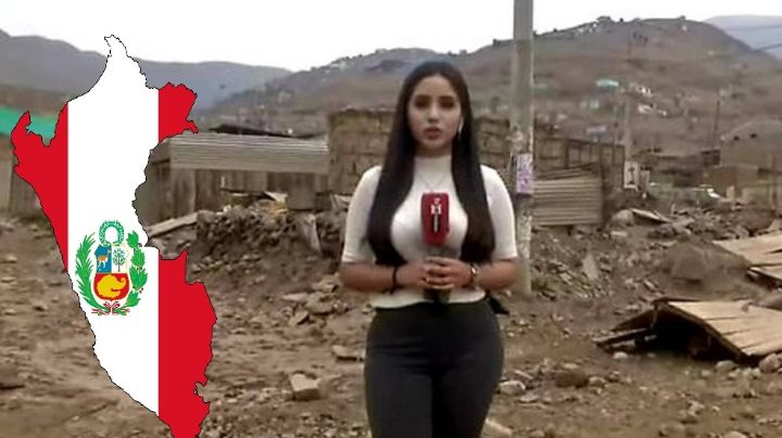 Reportera de Perú es viral por su incomparable belleza | FOTOS