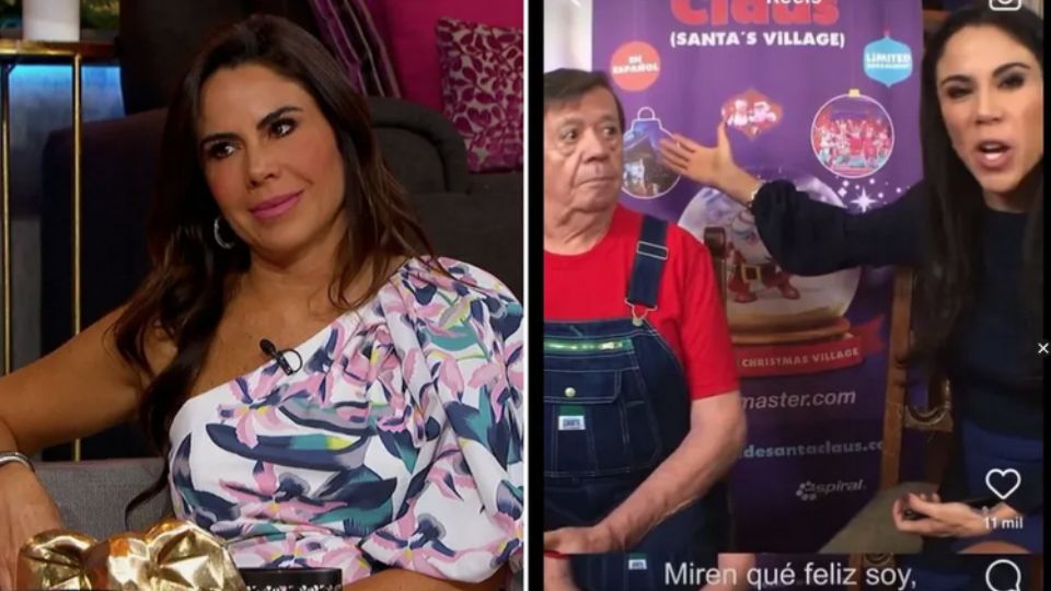 Paola Rojas tuvo un momento incómodo al entrevistar a Chabelo