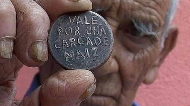 Las monedas mexicanas de las tiendas de raya; esclavitud disfrazada