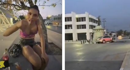 Influencers de Ciudad Victoria captan brutal choque en vivo mientras comían barbacoa | VIDEO