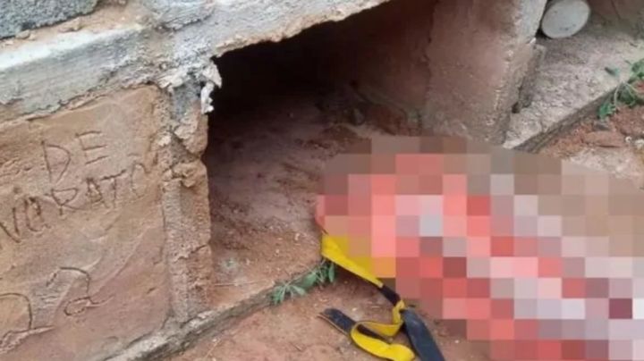 Entierran viva a mujer en Brasil; así la salvaron de su muerte