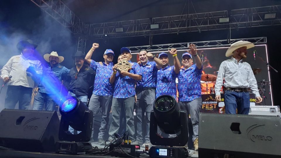 El fin de semana, los parrilleros de Laredo Grill obtuvieron el primer lugar en una competencia en Monterrey.