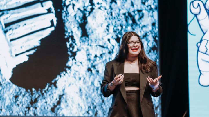 Paola Rojas cierra Congreso IUVE en Nuevo Laredo; motiva astronauta Karen Guerrero