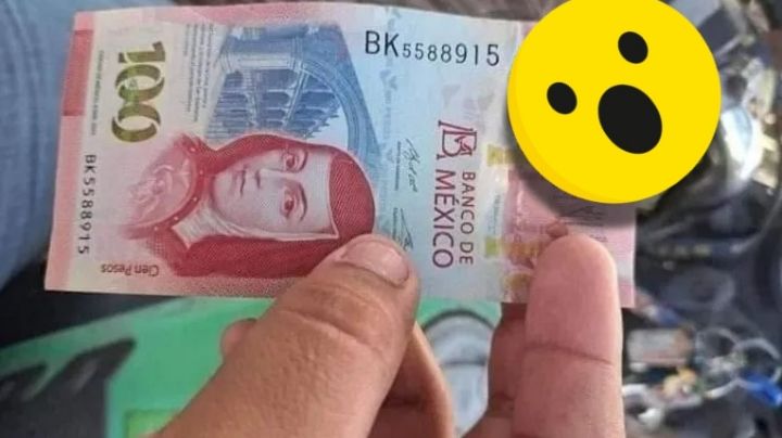 Cajero le da billete de 120 pesos; no se lo quieren recibir en el banco