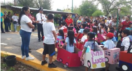 Enseñan Educación Vial a alumnos y padres de familia en el Parque Viveros