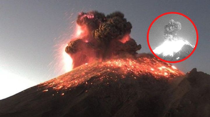 Popocatépetl amaneció bravo; explosión despierta a ciudades cercanas | VIDEO