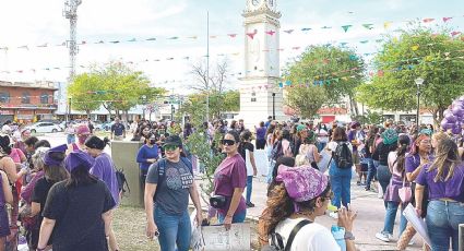 Alzan mujeres voz contra la violencia; exigen poner alto a feminicidios