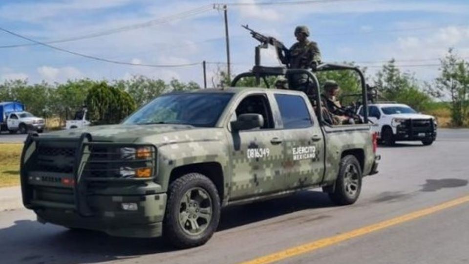 Un total de 300 elementos entre Sedena y Guardia Nacional reforzaron Matamoros.