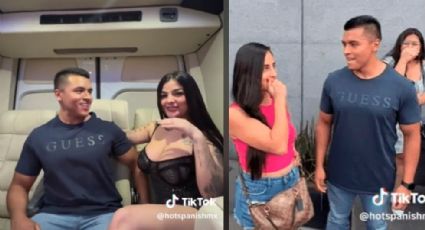 Hombre "engaña" con Karely Ruiz a su novia para que gane un auto | VIDEO