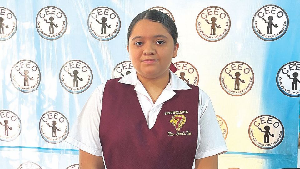 Rita Marley Acosta Valenzuela, de 14 años, estudia en la Secundaria 7. FOTO: ALAN JUÁREZ