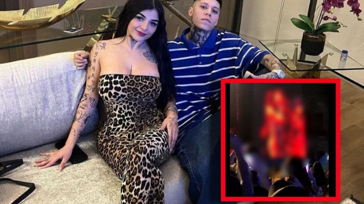 Karely Ruiz y Santa Fe Klan se besan en 'Macrofest' en Monterrey, ¿hay nuevo romance?