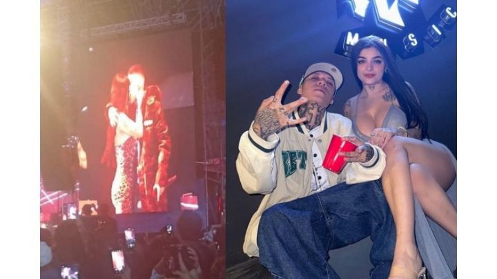 Karely Ruiz responde críticas por beso con Santa Fe Klan: "Yo no tengo amigas"