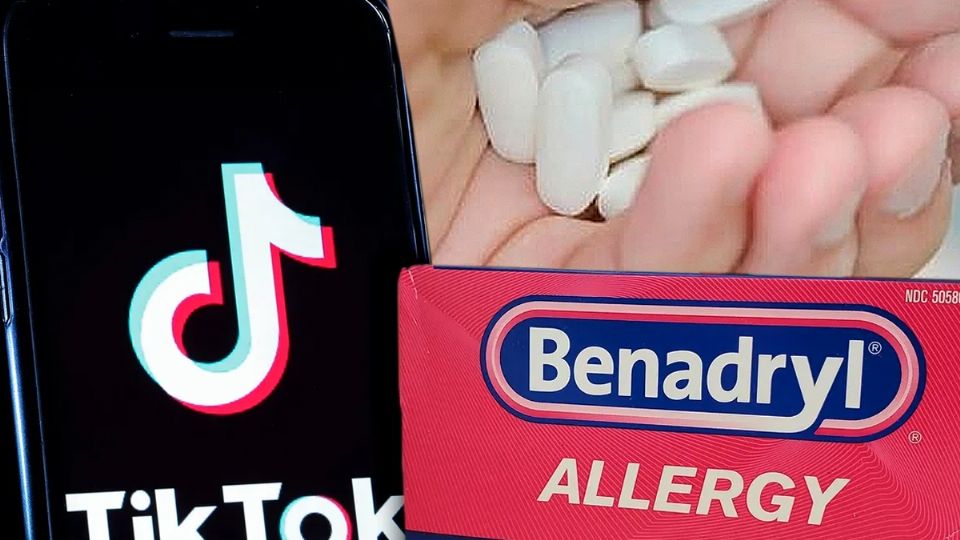 Reto Benadryl de TikTok