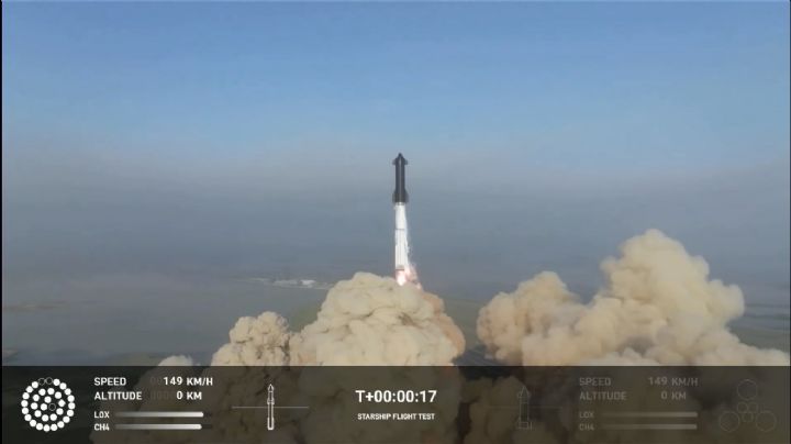 Falla Starship y explota minutos después de su lanzamiento | VIDEO